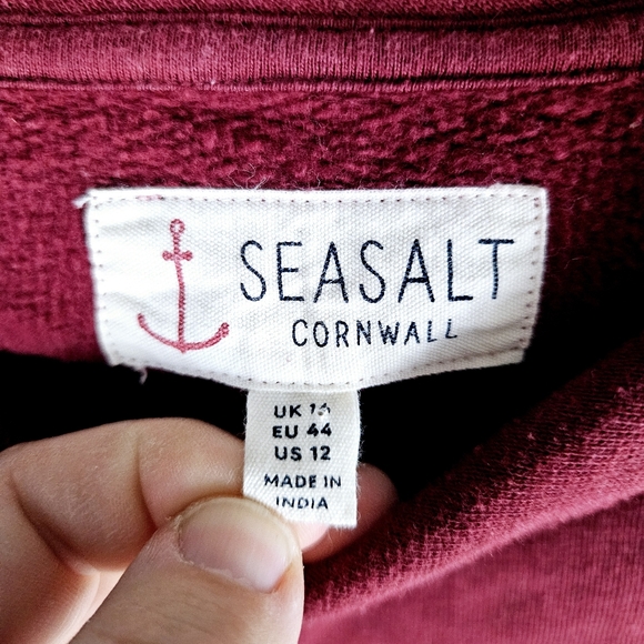 SEASALT | Dark Skies Tunic pocket rolled collar & cuff top - Picture 3 of 6